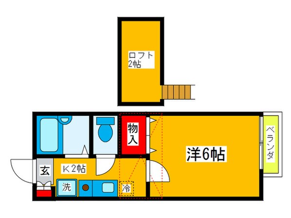 スマイル　ハピネスの物件間取画像